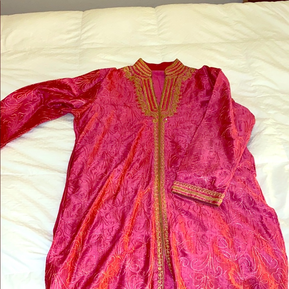 Pink/Beige Men’s Kurta - New